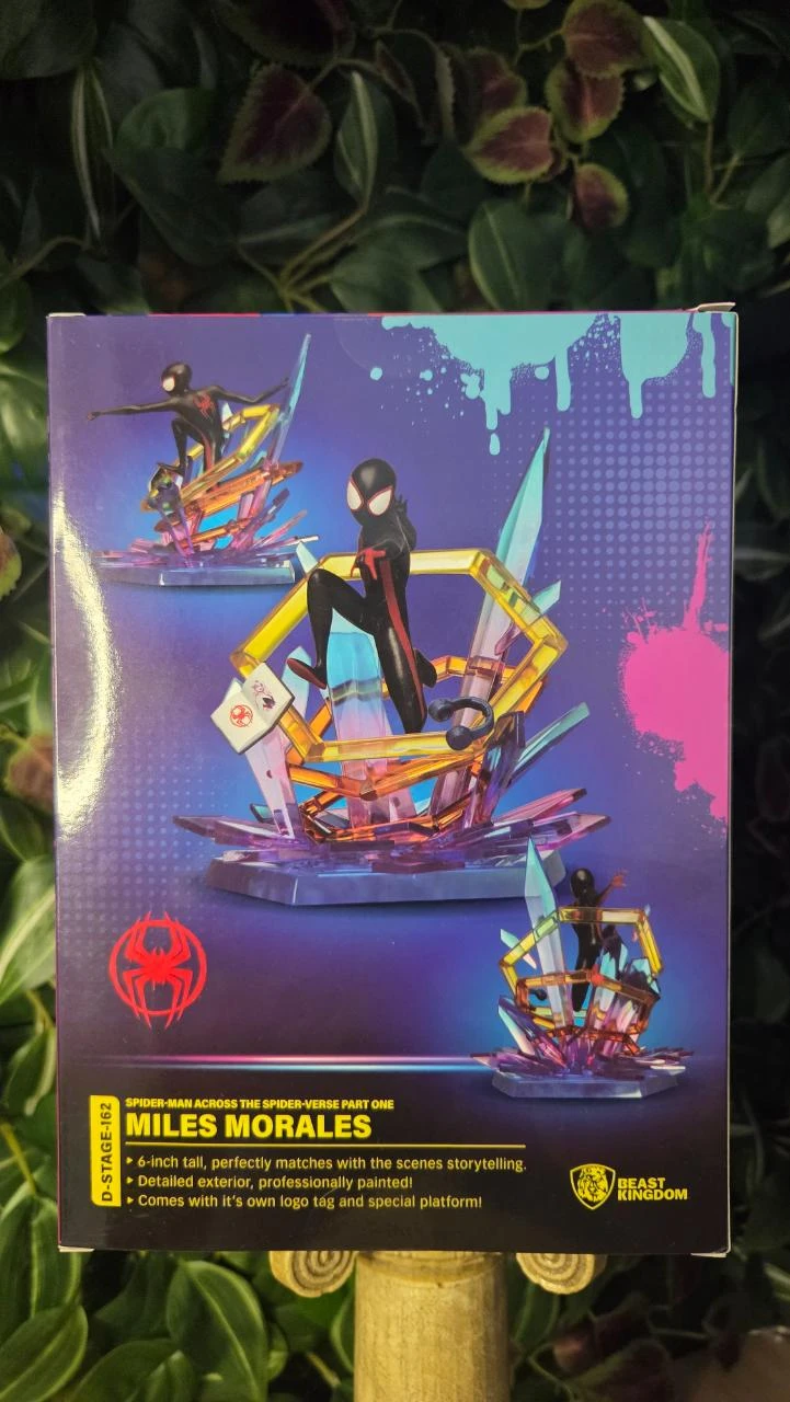 Figurina Homem-Aranha Através do Verso do Aranha Miles Morales D-Stage 162 Beast King – photo 3